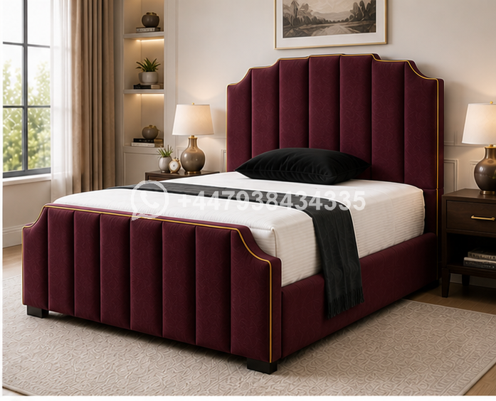 Arizona Super King Bed – Luxury Upholstered Bed - Image 4