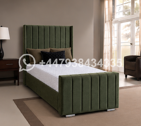Panel Single Bed – Modern Luxury Bedroom Bed