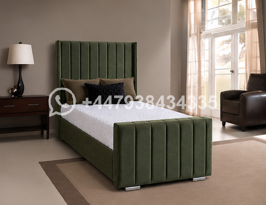 Panel Single Bed – Modern Luxury Bedroom Bed