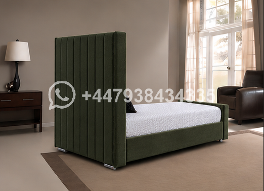 Panel Single Bed – Modern Luxury Bedroom Bed - Image 2