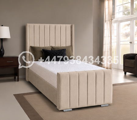 Panel Single Bed – Comfortable Soft Headboard Bed