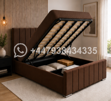 Ottoman King Size Bed β Comfortable & Spacious Storage - Image 3