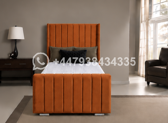 Panel Single Bed – Stylish Home Bedroom Bed - Image 4