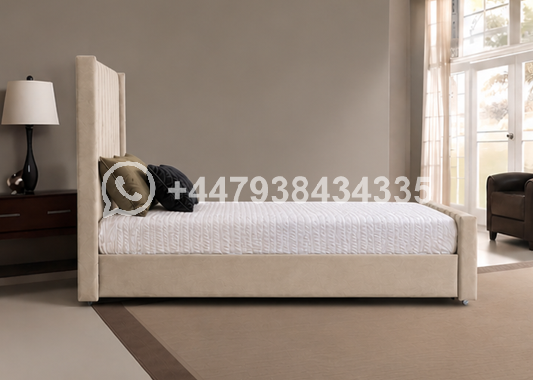 Panel Single Bed – Comfortable Soft Headboard Bed - Image 4