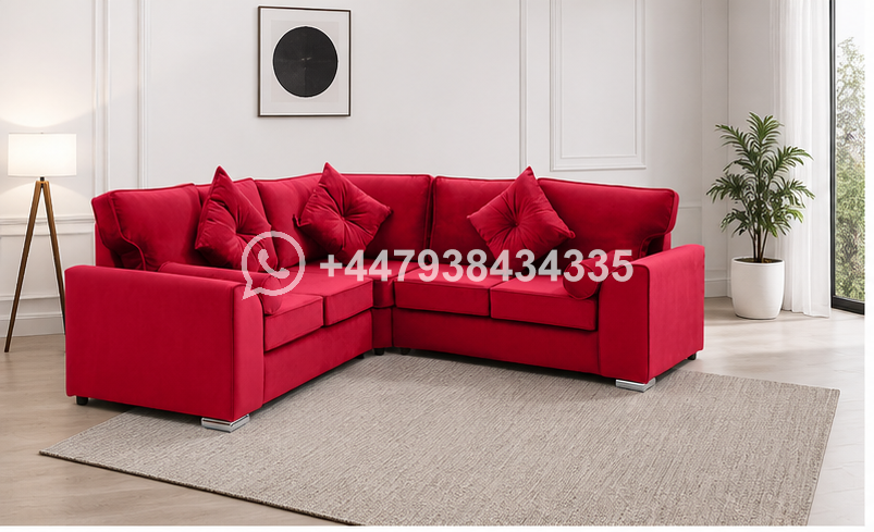Elegant Dylan 5 Seater Corner Sofa – Contemporary Interior Style