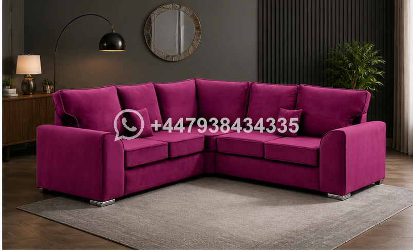 Premium Dylan 5 Seater Corner Sofa – Soft & Durable Build - Image 2