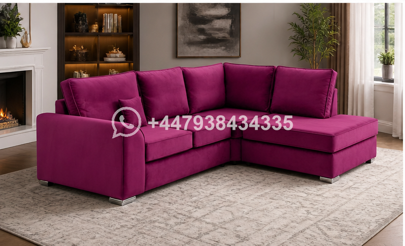 Premium Dylan 5 Seater Corner Sofa – Soft & Durable Build - Image 3