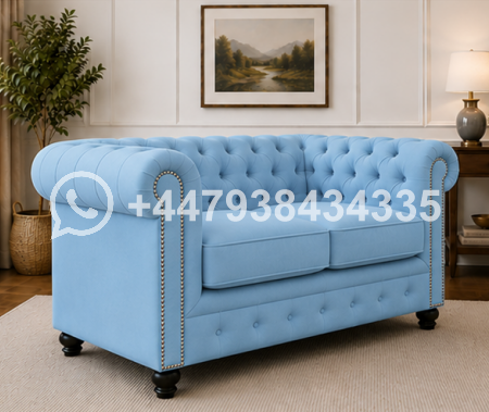 Velvet 2 Seater Sofa – Modern 2 Seater Sofa – 2 Seater Sofa