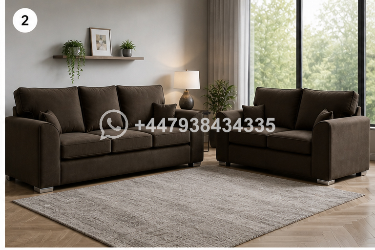 3+2 Seater Sofa – Dylan 3+2 Seater Sofa – Dylan 3+2 Seater Sofa – Modern Fabric Dylan 3+2 Seater Sofa Set – Comfortable Seating
