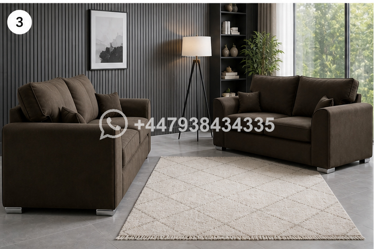 3+2 Seater Sofa – Dylan 3+2 Seater Sofa – Dylan 3+2 Seater Sofa – Modern Fabric Dylan 3+2 Seater Sofa Set – Comfortable Seating - Image 3