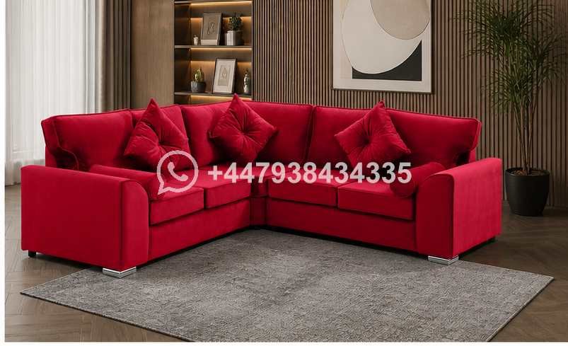 Elegant Dylan 5 Seater Corner Sofa – Contemporary Interior Style - Image 2