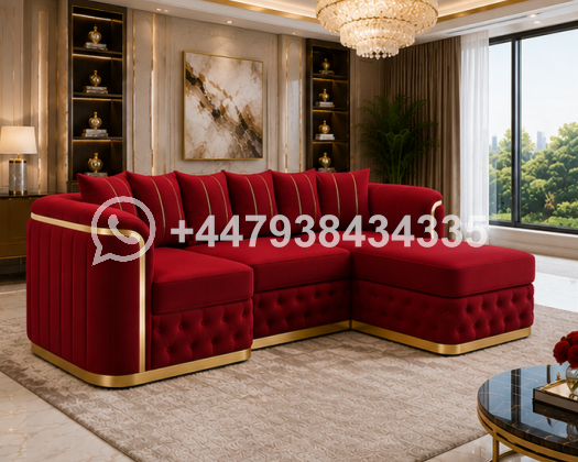 Stylish 5-Seater Living Room Sofa - Image 2