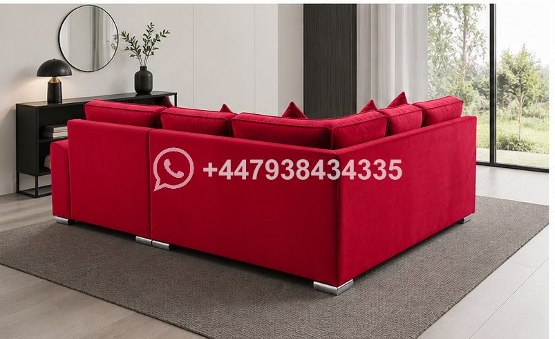 Elegant Dylan 5 Seater Corner Sofa – Contemporary Interior Style - Image 3