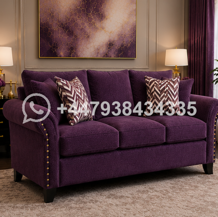 Harrison 3 Seater Sofa – Luxury Fabric Couch