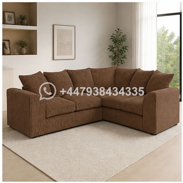Designer Dylan 5 Seater Corner Sofa – Premium Comfort & Style – Modern Fabric Dylan 5 Seater Corner Sofa – Comfortable Seating