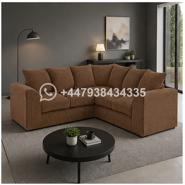 Designer Dylan 5 Seater Corner Sofa – Premium Comfort & Style – Modern Fabric Dylan 5 Seater Corner Sofa – Comfortable Seating - Image 2