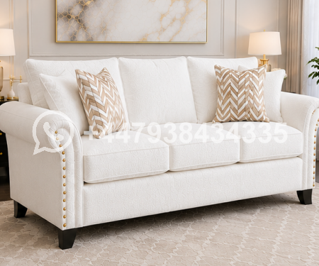 Harrison Elegant Seating Sofa – 3 Seater Sofa – Stylish Sofa