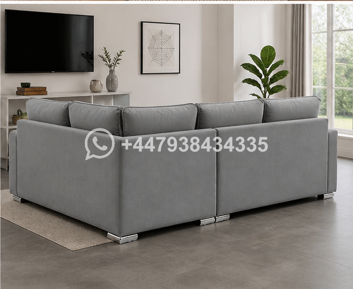 Modern Living Room Choice – 5 Seater Corner Sofa – Stylish & Durable Design - Image 4