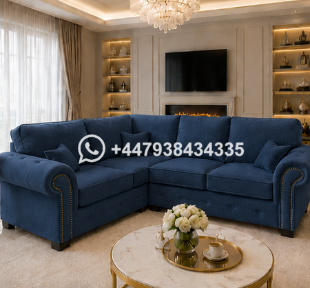 4 Seater Sofa – Ashwin Sofa – Premium 4 Seater Corner Sofa