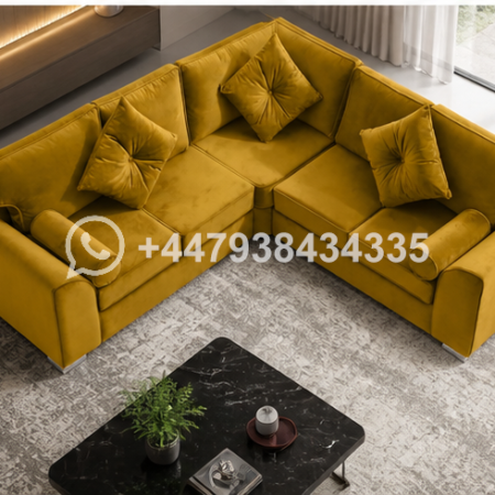 Luxury Dylan 5 Seater Corner Sofa – Stylish & Durable Design