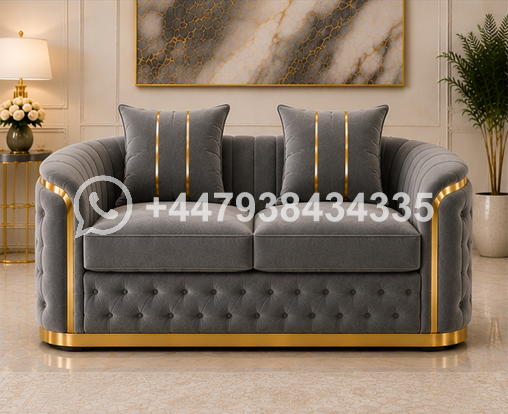 Madrid 2-Seater Sofa – Premium Living Sofa – Stylish Designer Sofa - Image 2
