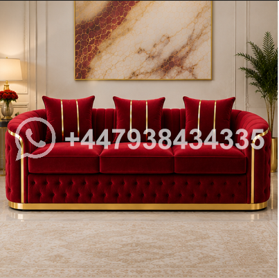 Soft Elegance 3-Seater – Madrid 3-Seater Sofa – Stylish Designer Comfort Sofa