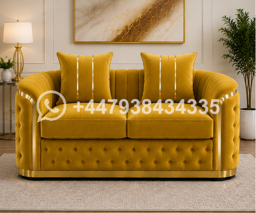 Soft Luxe 2-Seater – Madrid 2-Seater Sofa – Comfortable Designer Sofa - Image 2