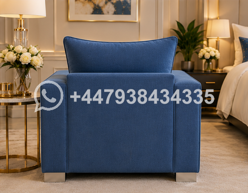 Sloane Premium Single Sofa – Sloane One Seater – Stylish Living Room Sofa - Image 4