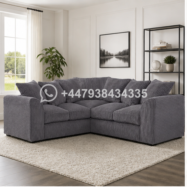 Luxury Dylan Corner Sofa – Spacious & Elegant Design