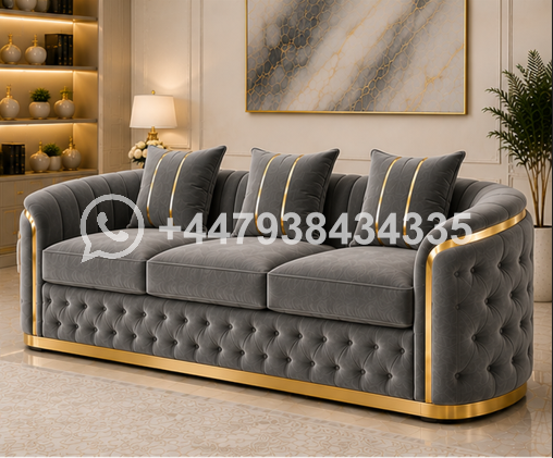 Modern Luxe 3-Seater Sofa