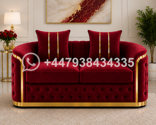Madrid Plush & Stylish 2-Seater Sofa – Madrid 2-Seater Sofa – Modern Stylish Living Sofa - Image 2