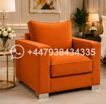Sloane One Seater Sofa – Sloane Single Seater Sofa – Modern Premium Lounge