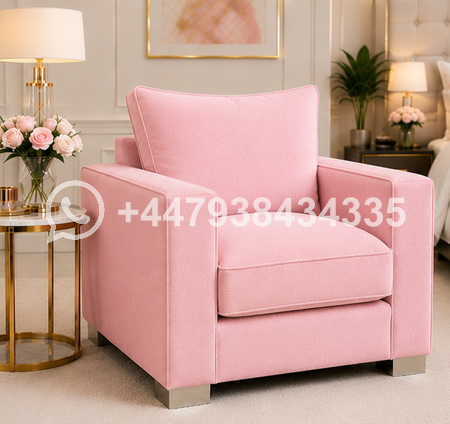Sloane Luxury Single Seater Sofa , Sloane Single Seater Sofa – Stylish Modern Lounge Sofa