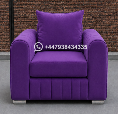 Lilly 1 Seater Sofa – Soft Cushion Comfort Sofa