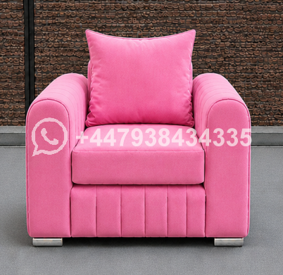 1 Seater Sofa – Pink Dylan Sofa – One Seater Sofa