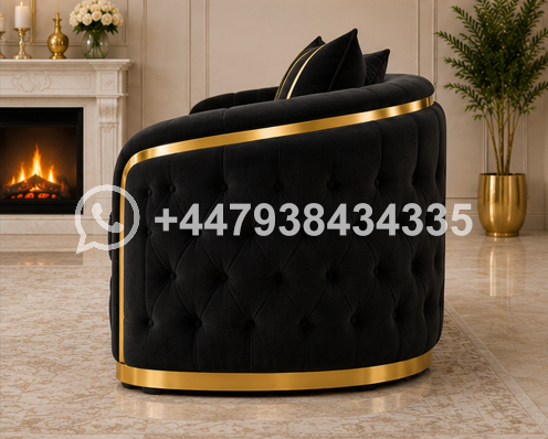 Sofa 3-Seater – Madrid 3-Seater Sofa – Stylish Soft Cushion Living Sofa – Modern Stylish Fabric Sofa - Image 4