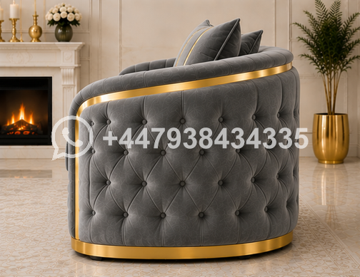 Modern Luxe 3-Seater Sofa - Image 3
