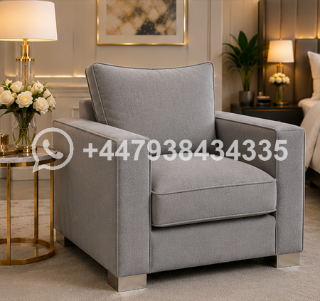 Sloane Modern Single Sofa , Sloane Single Seater Sofa – Premium Modern Sofa