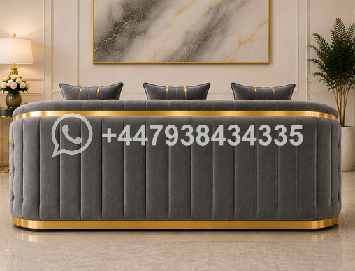 Modern Luxe 3-Seater Sofa - Image 4