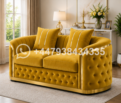 Soft Luxe 2-Seater – Madrid 2-Seater Sofa – Comfortable Designer Sofa