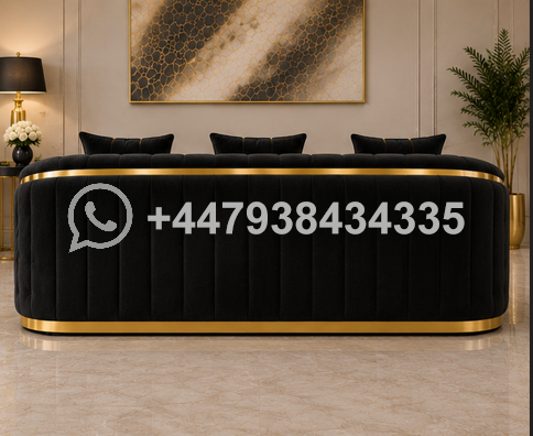 Sofa 3-Seater – Madrid 3-Seater Sofa – Stylish Soft Cushion Living Sofa – Modern Stylish Fabric Sofa - Image 3