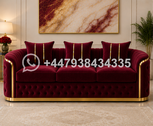 Madrid Comfort Living 3-Seater – Madrid 3-Seater Sofa – Stylish Soft Cushion Living Sofa - Image 4