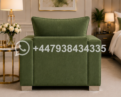 Sloane Fabric 1 Seat Sofa – Sloane Sofa – Premium Soft Soft - Image 3