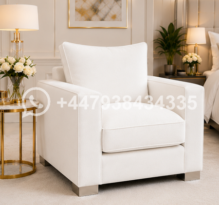 Sloane Stylish – Sloane Single Seater – Sloane One Seater Sofa – Elegant Living Room Chair