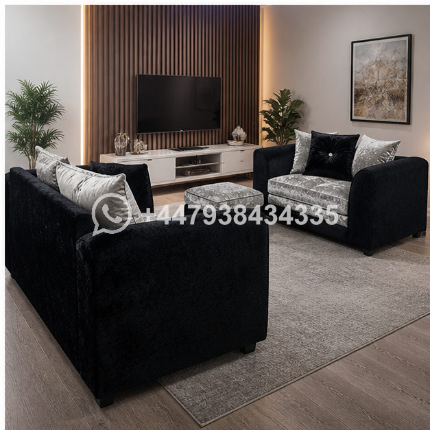 Professional Dylan 3+2 Seater Sofa Set – Dylan 3+2 Seater Sofa Set – Elegant Interior Style – Stylish & Durable Design - Image 4