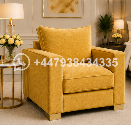 Sloane Elite 1 Seater Sofa – Sloane Single Seater Sofa – Modern Premium Lounge