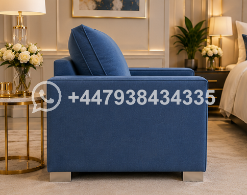 Sloane Premium Single Sofa – Sloane One Seater – Stylish Living Room Sofa - Image 3