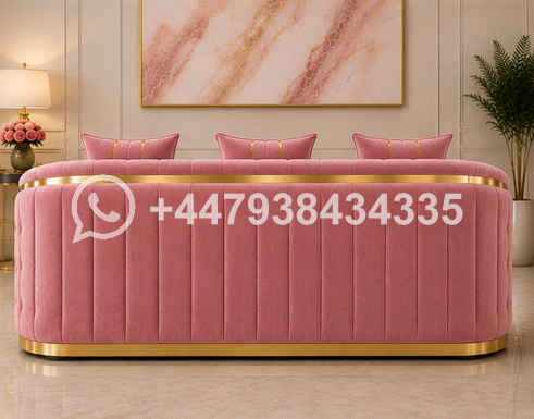 3-Seater Sofa – Madrid 3-Seater Sofa – Premium Modern Upholstered Lounge - Image 3