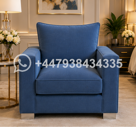 Sloane Premium Single Sofa – Sloane One Seater – Stylish Living Room Sofa