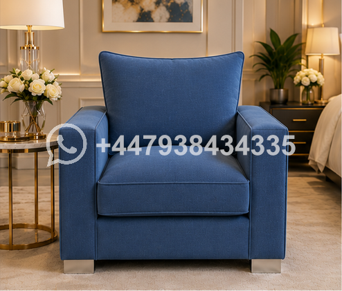 Sloane Premium Single Sofa – Sloane One Seater – Stylish Living Room Sofa